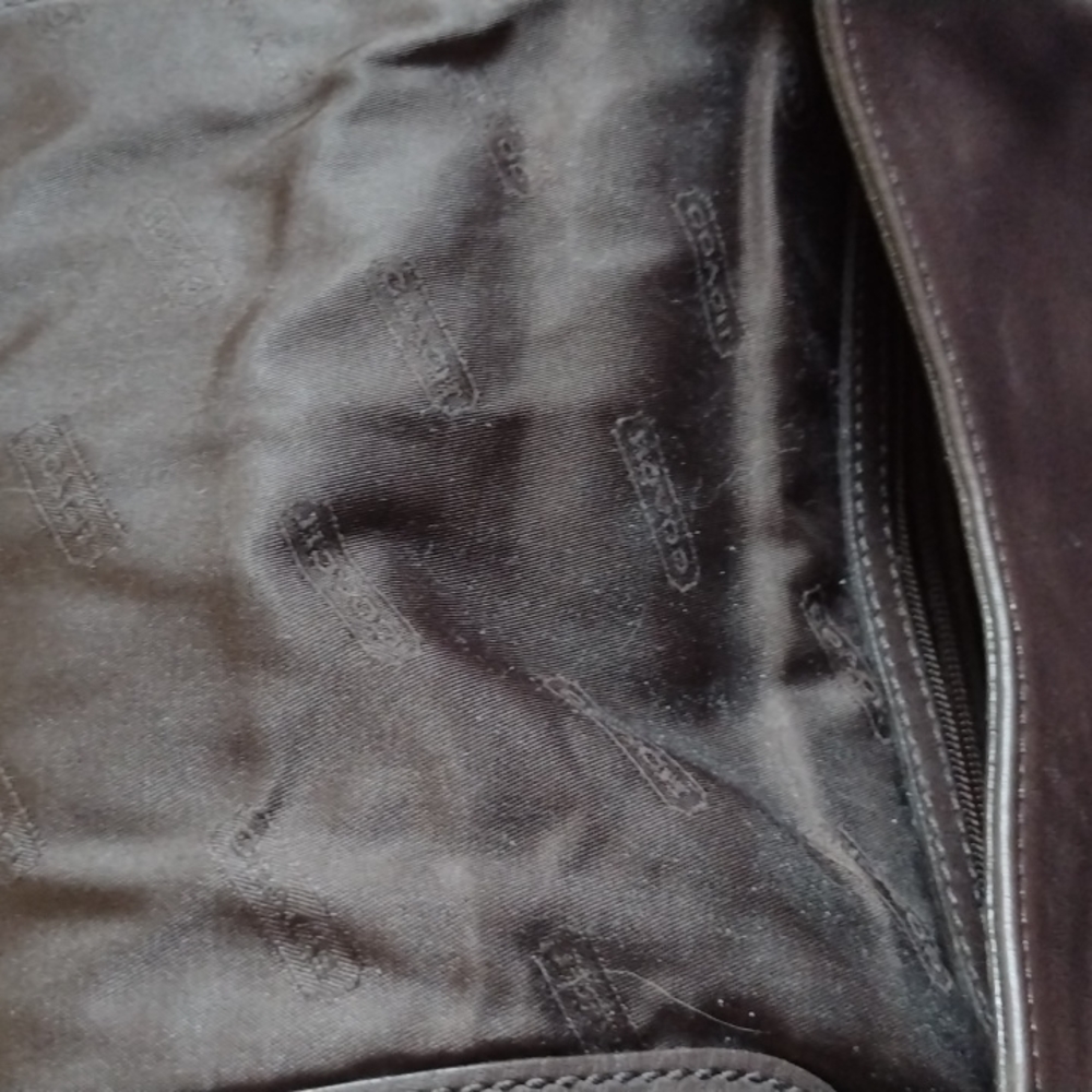 Coach Crossbody Brown Leather E23-9592 - Picture 6 of 9